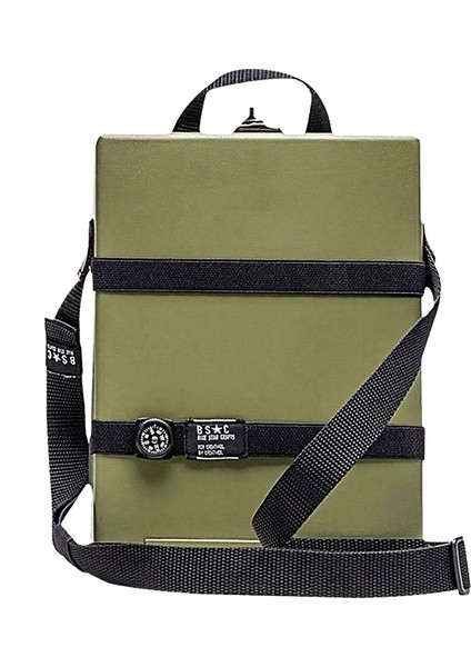 Yazar Messenger Ahşap Kutu Ceviz Evrak Çantası (Yurt Dışından)