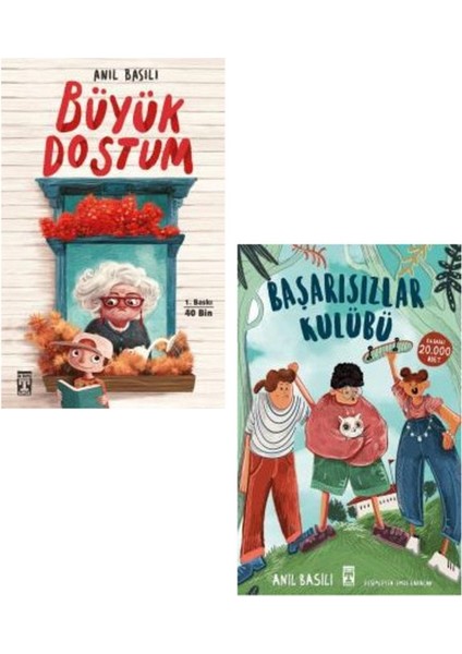 Anıl Basılı 2 Kitap Set - Büyük Dostum - Başarısızlar Kulübü