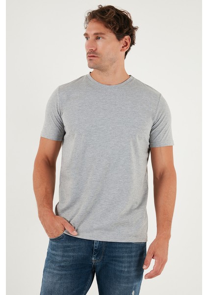 Pamuklu Regular Fit Bisiklet Yaka T Shirt Erkek T Shirt 59020204 indirimleri