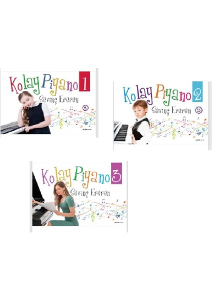 Kolay Piyano 1 - Kolay Piyano 2 - Kolay Piyano 3 - Sevinç Ereren