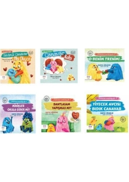 Canavar Kardeşler Serisi 6 Kitap Set