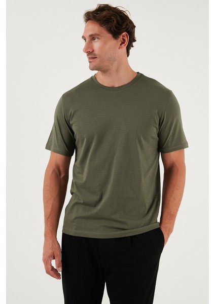 Pamuklu Regular Fit Bisiklet Yaka T Shirt Erkek T Shirt 59020204 indirimleri