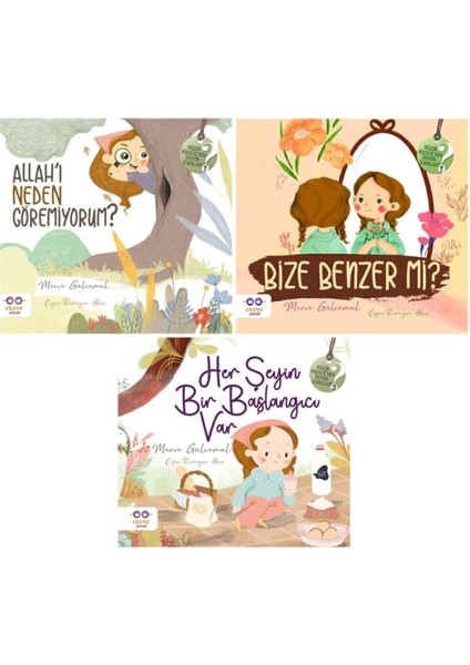Küçük Merve'nin Büyük Soruları 3 Kitap Set / Her Şeyin Bir Başlangıcı Var - Merve Gülcemal
