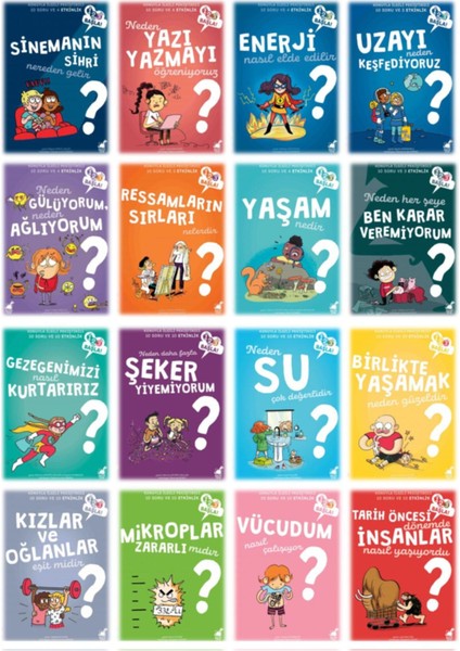 "1,2,3 Başla!" Toplu Set (Toplam 16 Kitap)