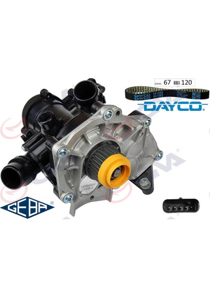 Devirdaim Komple Audı A4-A5-A7-A3-Q3 1.8/2.0 Tfsı 12- Dax-Cje Dayco Kayışlı