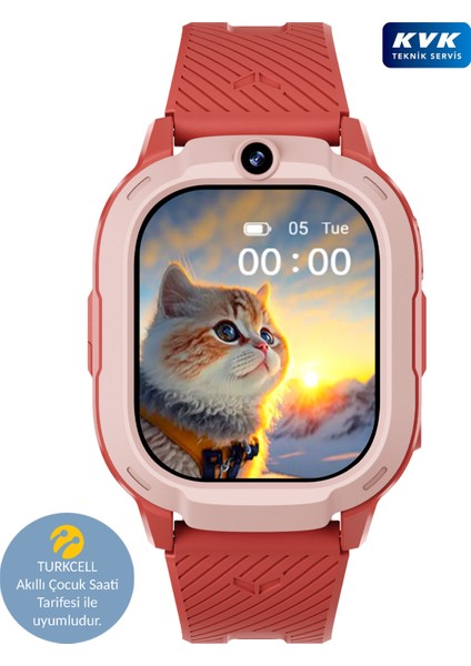 Wwatch Jr. One 2gb Ram 16GB Hafıza Android Akıllı Çocuk Takip Saati (Kvk Garantili)