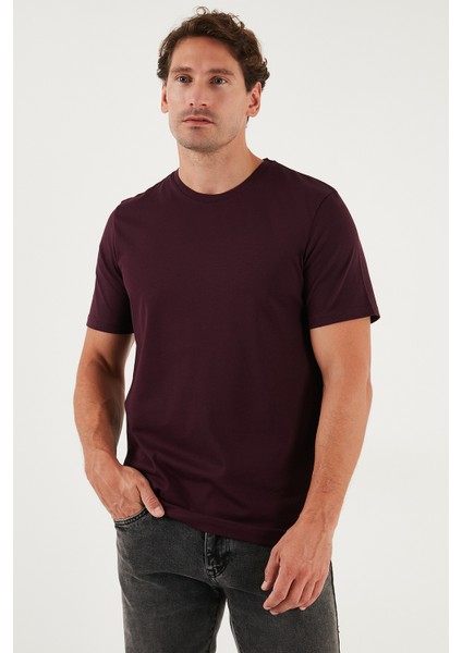 Pamuklu Regular Fit Bisiklet Yaka T Shirt Erkek T Shirt 59020204 modelleri