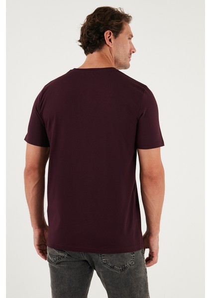 Pamuklu Regular Fit Bisiklet Yaka T Shirt Erkek T Shirt 59020204