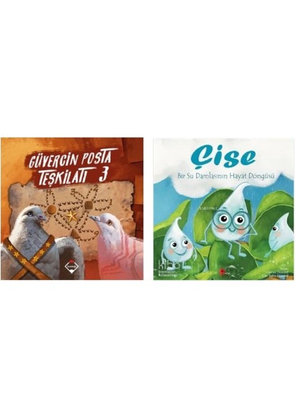 Set Güvercin Posta Teşkilatı 3. Kitap Çişe Okuma Kitabı