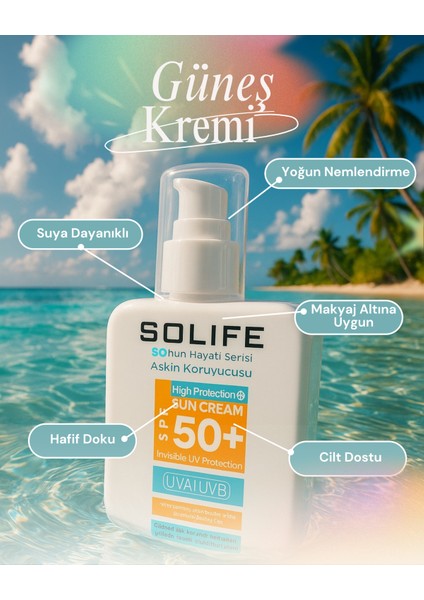 Solıfe Aşkın Koruyucusu 50+ Spf Güneş Kremi - 100ML fiyatları