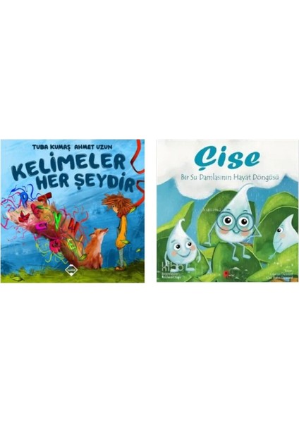 Set Kelimeler Her Şeydir Çişe Okuma Kitabı