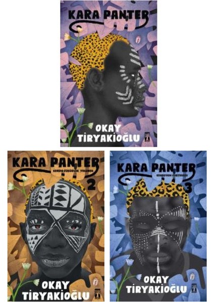 Kara Panter Serisi 3 Kitap Set - Okay Tiryakioğlu