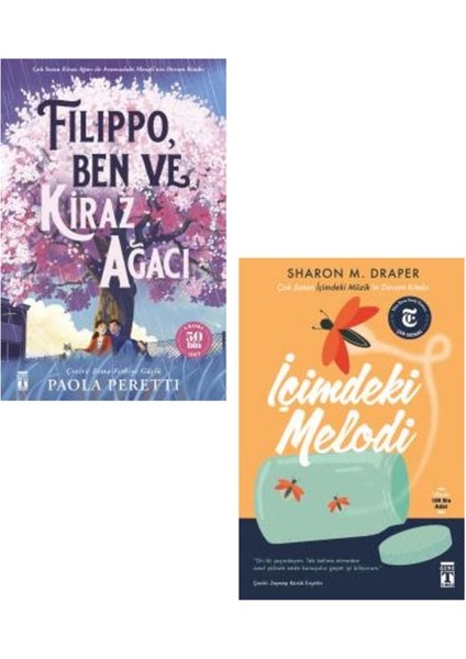 Filippo Ben ve Kiraz Ağacı + Içimdeki Melodi 2 Kitap Set