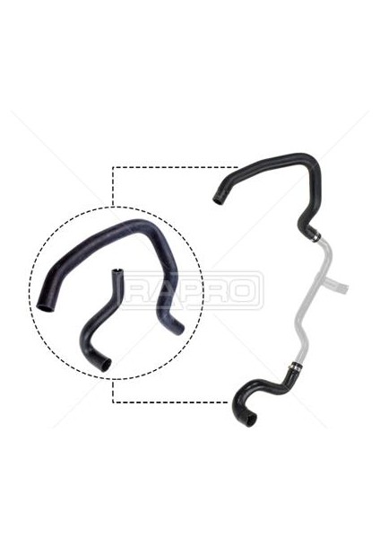 Radyatör Alt Hortumu Peugeot Bıpper Cıtroen Nemo 1.4 Hdı 08