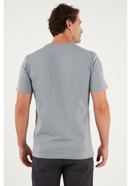 Pamuklu Regular Fit Bisiklet Yaka T Shirt Erkek T Shirt 59020204