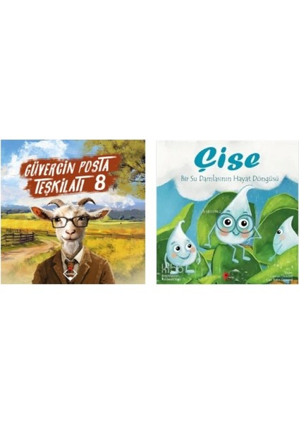 Set Güvercin Posta Teşkilatı 8. Kitap Çişe Okuma Kitabı