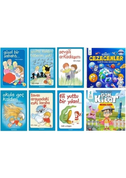 Fatih Erdoğan Seti (6 Kitap) - Gezegenler ve Don Kilot Öykü Kitapları
