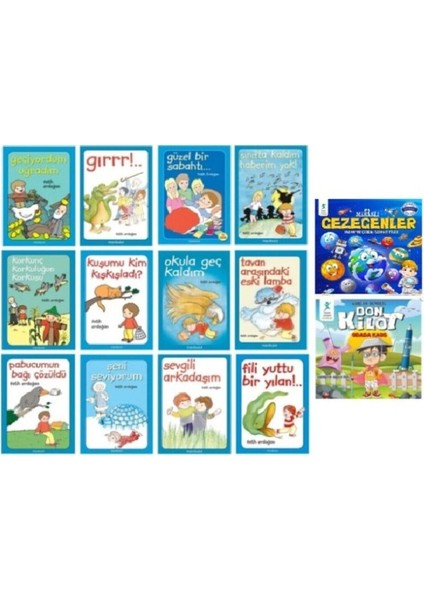 Fatih Erdoğan Seti (12 Kitap) - Gezegenler ve Don Öykü Kitapları