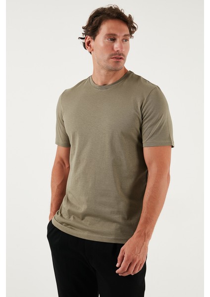 Pamuklu Regular Fit Bisiklet Yaka T Shirt Erkek T Shirt 59020204 indirimleri