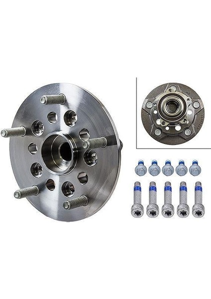 Ön Teker Poryası Rulmanlı Ford Transıt V363 14 Tek Teker 5 Delik