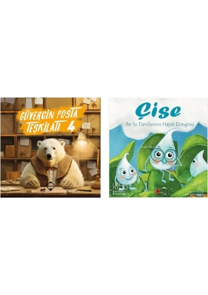 Set Güvercin Posta Teşkilatı 4. Kitap Çişe Okuma Kitabı
