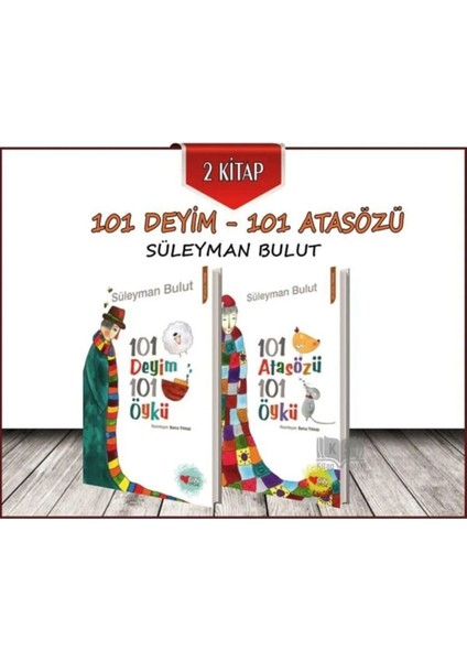 Süleyman Bulut - 101 Deyim 101 Öykü - 101 Atasözü 101 Öykü ( 2 Kitap Set )