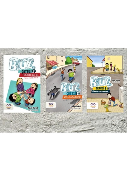 Buz Çetesi 3 Kitap Set - Yücel Öztürk