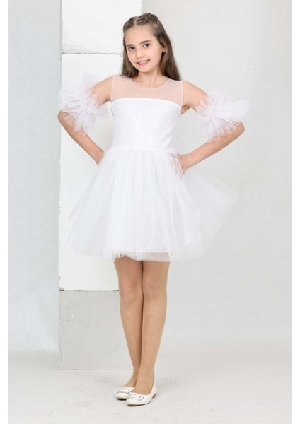 Kız Çocuk Abiye Mezuniyet Elbisesi