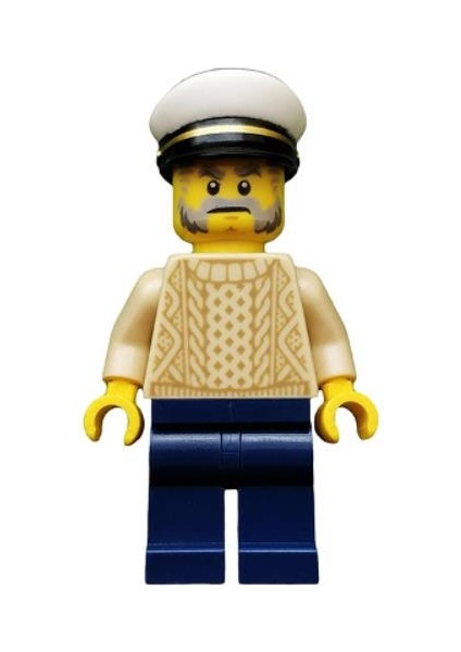 Minifigür Sailor Captain IDEA032