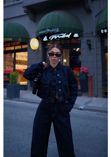 Denim Jeans Kot Takım - Siyah fiyatları