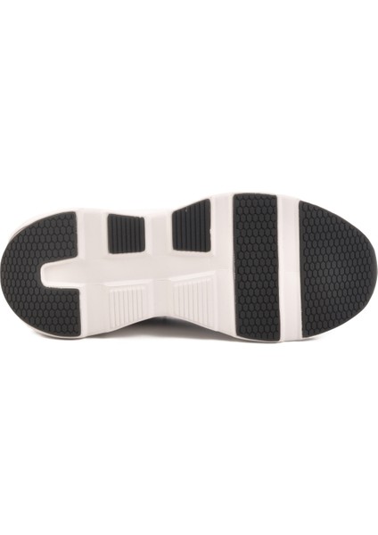 Siyah-Beyaz Fileli Memory Foarm Unisex Spor Ayakkabı Malavi G indirimleri