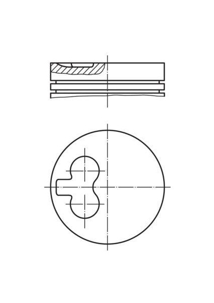 Motor Piston Segman Partner-Berlıngo1.9 Dzl Dw8 82.20 Çap 0.60