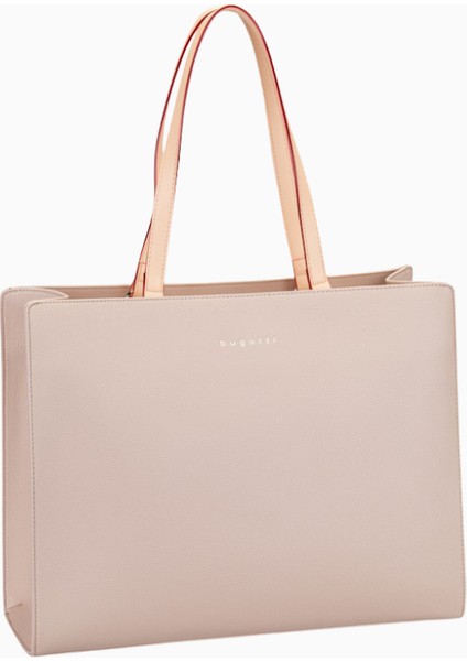 Bugattı Shopper Ella Business Çanta, Şık Dokulu Sentetik Deri, Günlük ve Iş Hayatına Uygun