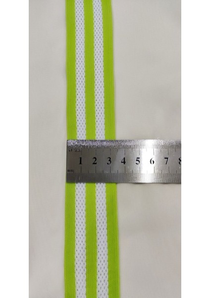 Fıstık Yeşil Beyaz Fileli Tiktak Şerit modelleri