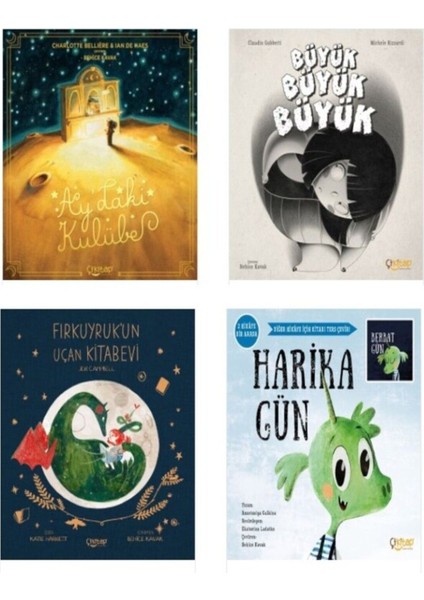 Fırkuyruk'un Uçan Kitabevi- Büyük Büyük Büyük-Harika Bir Gün/berbat Bir Gün-Ay'daki Kulübe