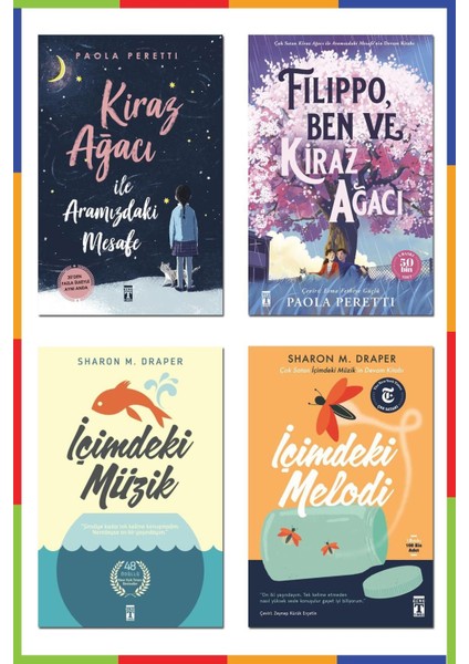 Kiraz Ağacı - Filippo Ben ve Kiraz Ağacı - Içimdeki Müzik - Içimdeki Melodi (4 Kitap)