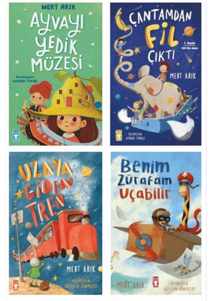 2. 3. 4. Sınıf Okuma Kitapları Ayvayı Yedik Müzesi - Çantamdan Fil Çıktı - Uzaya Giden Tren - Benim