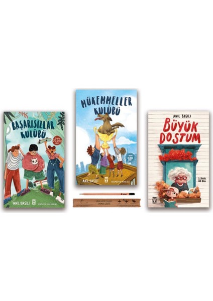 Mükemmeller Kulübü - Başarısızlar Kulübü - Büyük Dostum Anıl Basılı Set 3 Kitap