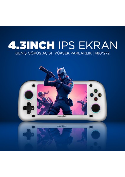 4.3 Inch IPS Ekran Oyun Konsolu fırsatları