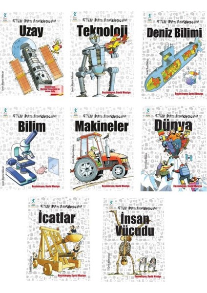 Stem Bilim Ansiklopedisi (8 Kitap Set) fiyatları