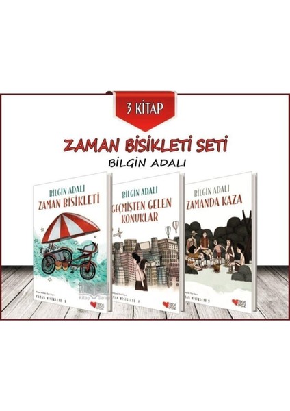 Zaman Bisikleti Seti 3 Kitap - Bilgin Adalı -