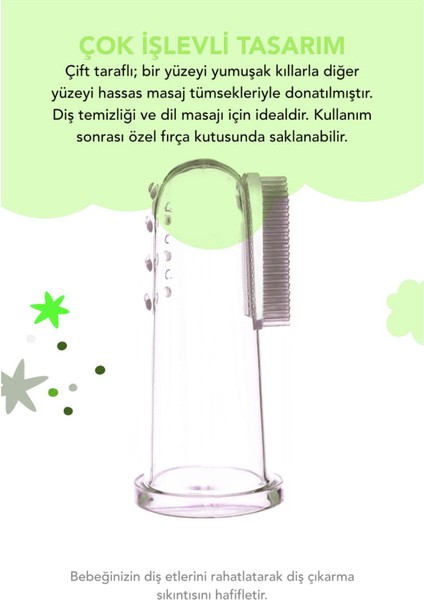 İkili Silikon Parmak Fırça indirimleri