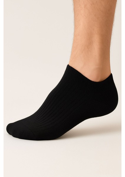 8 Çift Derbi Detaylı Patik Çorap Set modelleri