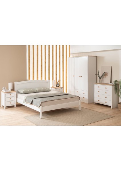 Prens Çocuk ve Genç Odası 160X200 Soft Beyaz Karyola fiyatları