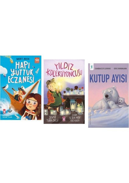 Set Hapı Yuttuk Eczanesi - Yıldız Koleksiyoncusu - ( Kutup Ayısı Kitabı Hediyesı)