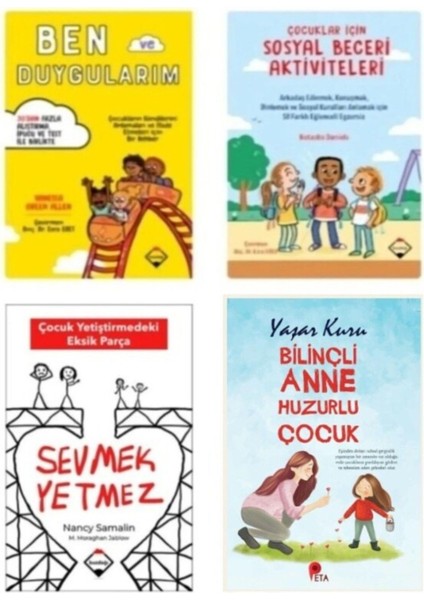 Ben ve Duygularım - Sosyal Beceri Aktiviteleri - Sevmek Yetmez - Bilinçli Anne Huzurlu Çocuk