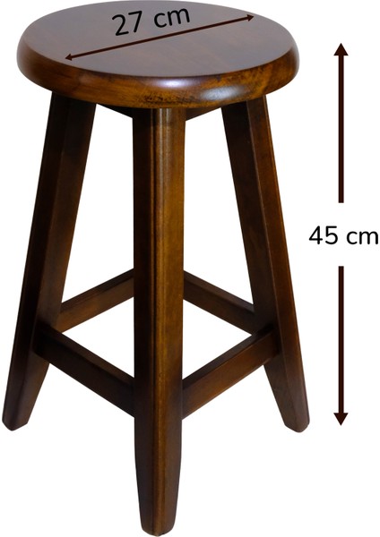 Ahşap Bar Taburesi 45 cm fiyatları