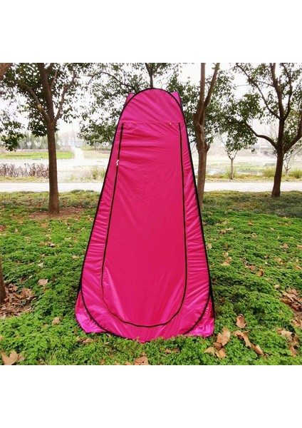 Siyah 1.2m Açık Banyo Çadırı Açık Giyinme Çadırı Açık Wc Çadırı (Yurt Dışından)