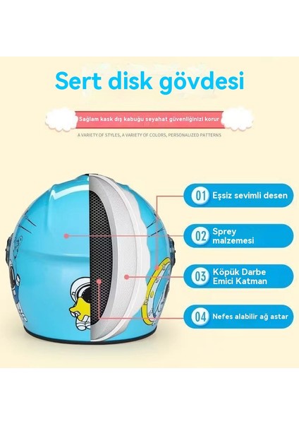 Çocuk Miğferi Çocuk Bebek Kış Sıcak Dört Meyve Miğferi- (Yurt Dışından) modelleri