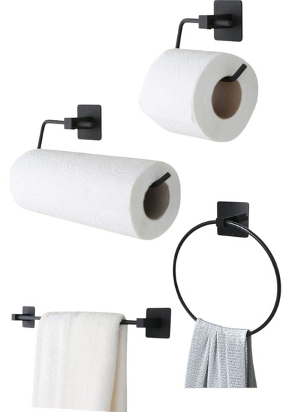 Wc Kağıt Tutucu Solo Kağıt Havlu Tutucu Kare Havlu Tutucu Düz Havlu Tutucu Set modelleri